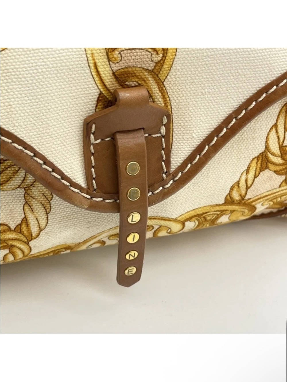 Celine vintage canvas leather 
Baguette bag - Picture 8 of 16